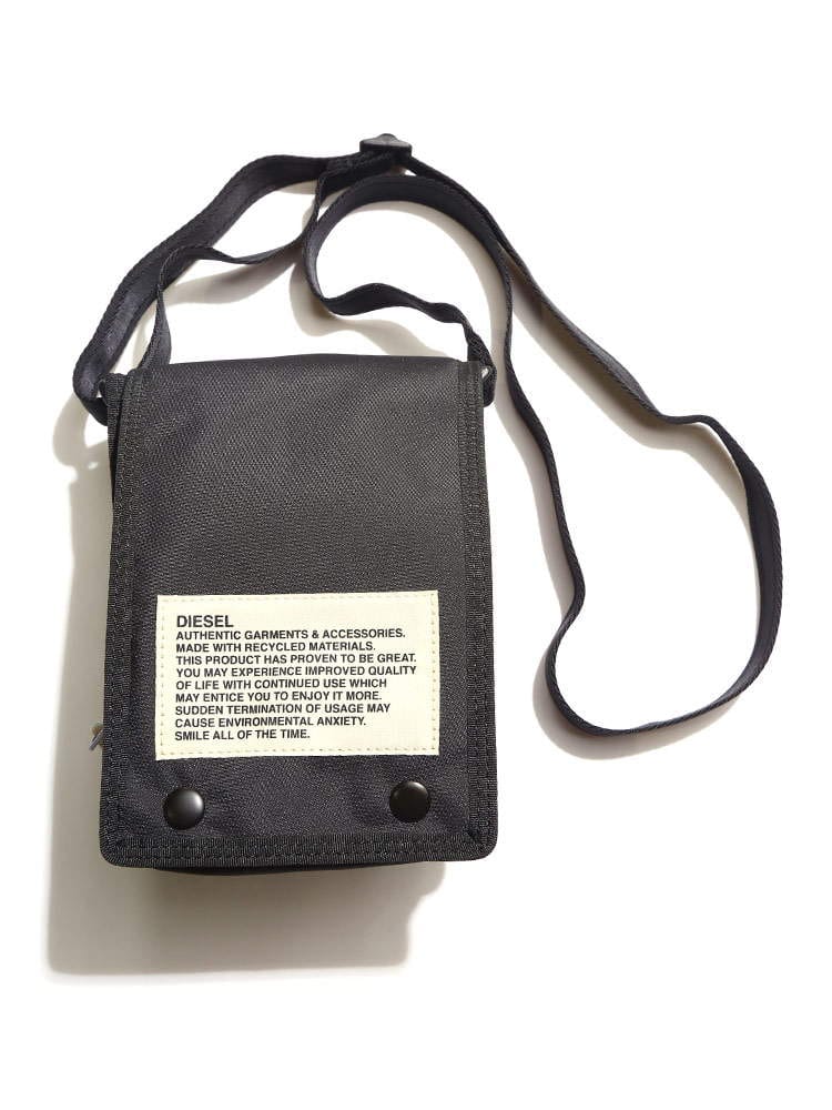 DIESEL (ディーゼル) 軽量 フラップ クロスボディバッグ ANKO WP DSX07814P3902