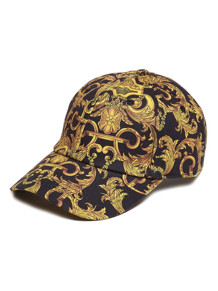 VERSACE JEANS COUTURE (ヴェルサーチェ ジーンズクチュール) コットン バロックプリント キャップ VCLE8HWAK13