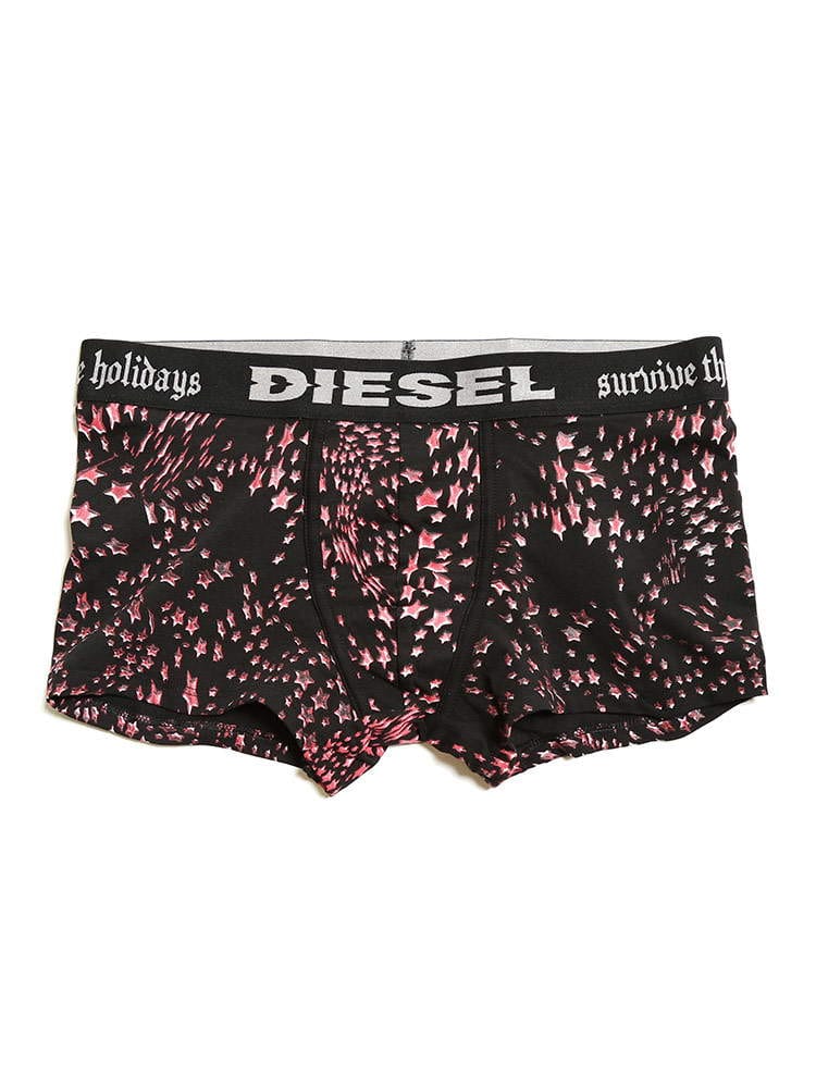 DIESEL (ディーゼル) スターモチーフ 総柄 前閉じ ボクサーパンツ メンズ DSCIYKDCAE