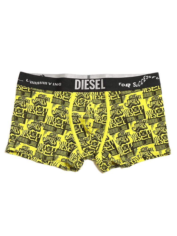 DIESEL (ディーゼル) グラフィックロゴ 総柄 前閉じ ボクサーパンツ メンズ DSCIYKEDAM