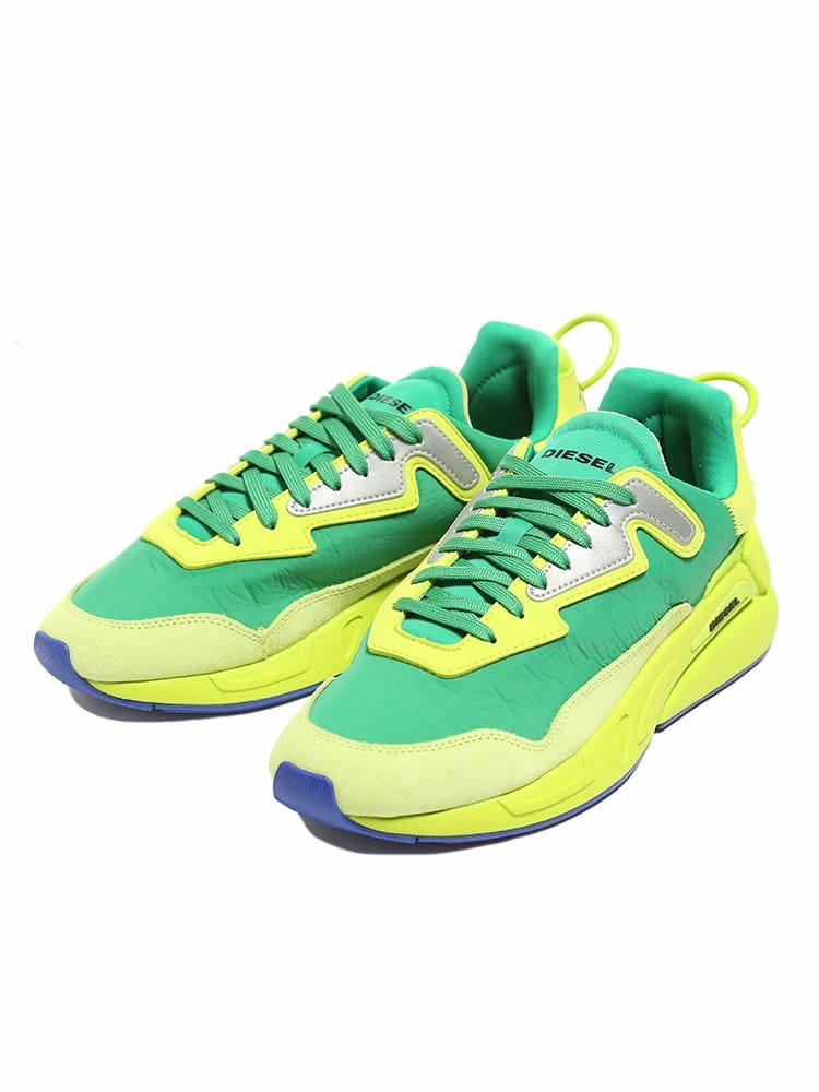 DIESEL (ディーゼル) 異素材 ダッドスニーカー S-SERENDIPITY LC DSY02351P4009