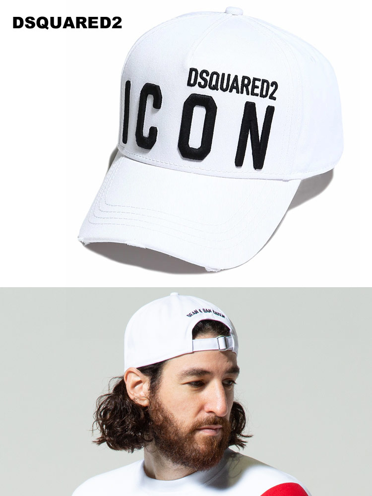 DSQUARED2 (ディースクエアード) 3Dロゴ ICON キャップ D2BCM041205C01 ブランド【サカゼン公式通販】