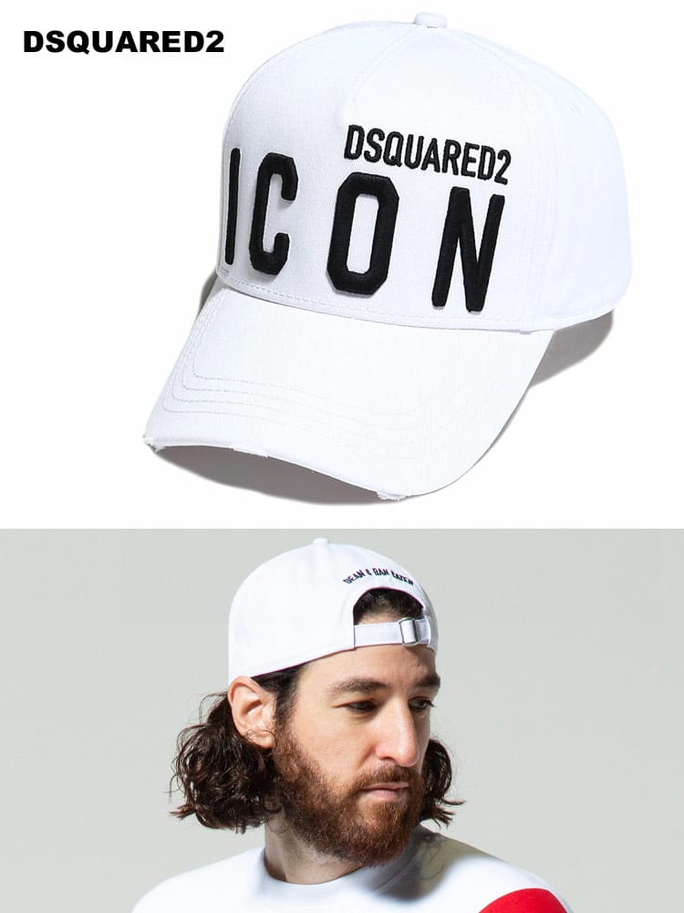 DSQUARED2 (ディースクエアード) 3Dロゴ ICON キャップ D2BCM041205C01 ブランド