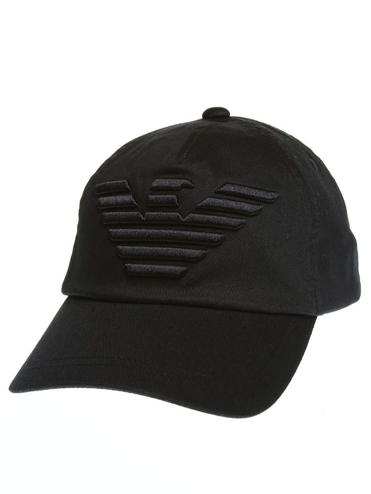 EMPORIO ARMANI (エンポリオアルマーニ) 3D刺繍 キャップ EA627522CC995