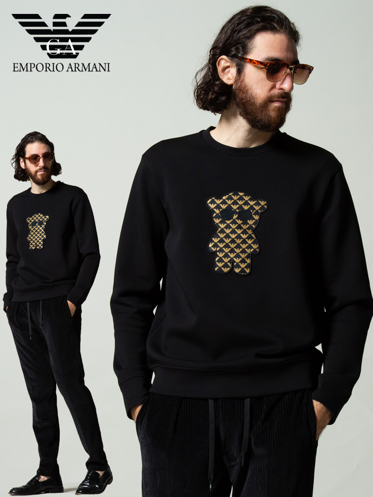 エンポリオアルマーニ メンズ EMPORIO ARMANI イーグル ロゴ 総柄 