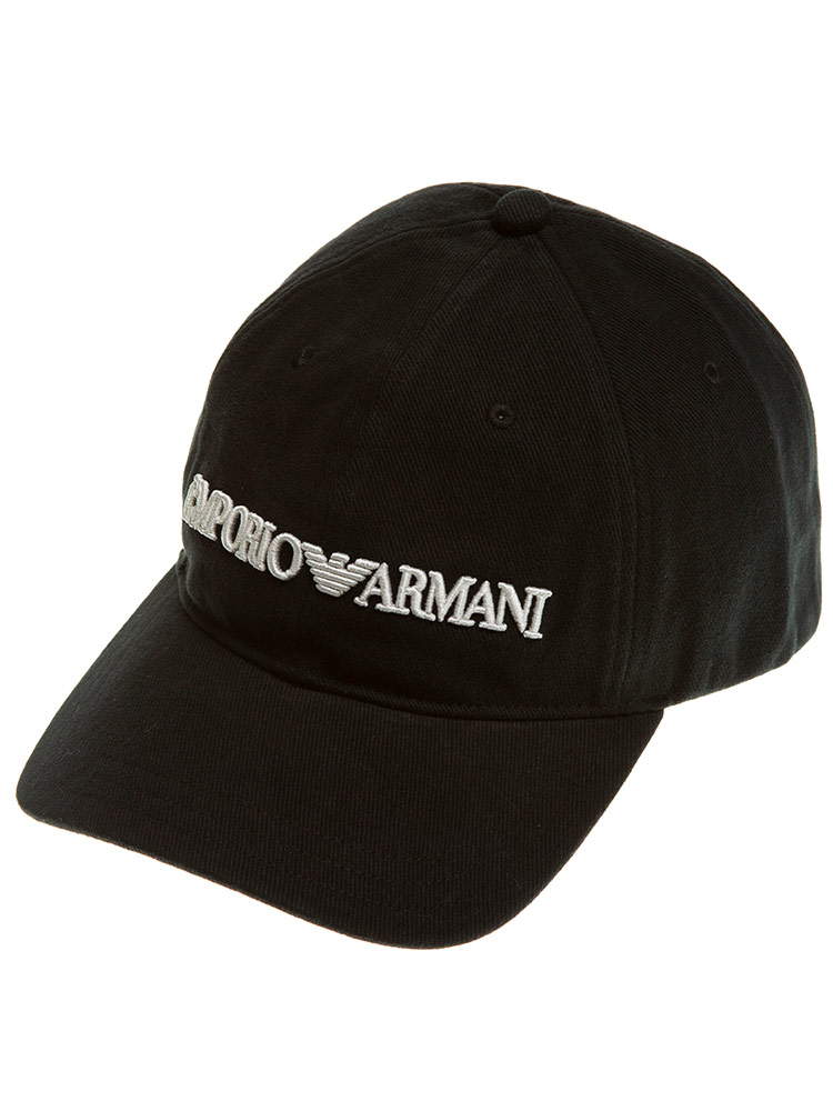 EMPORIO ARMANI エンポリオアルマーニ 3Dロゴ キャップ ブランド メンズ 帽子 キャップ ベースボールキャップ EA627901CC994