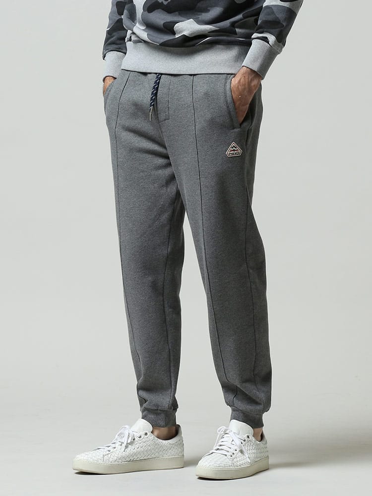 PYRENEX (ピレネックス) 裏起毛 前閉じ スウェットパンツ PNHMQ030