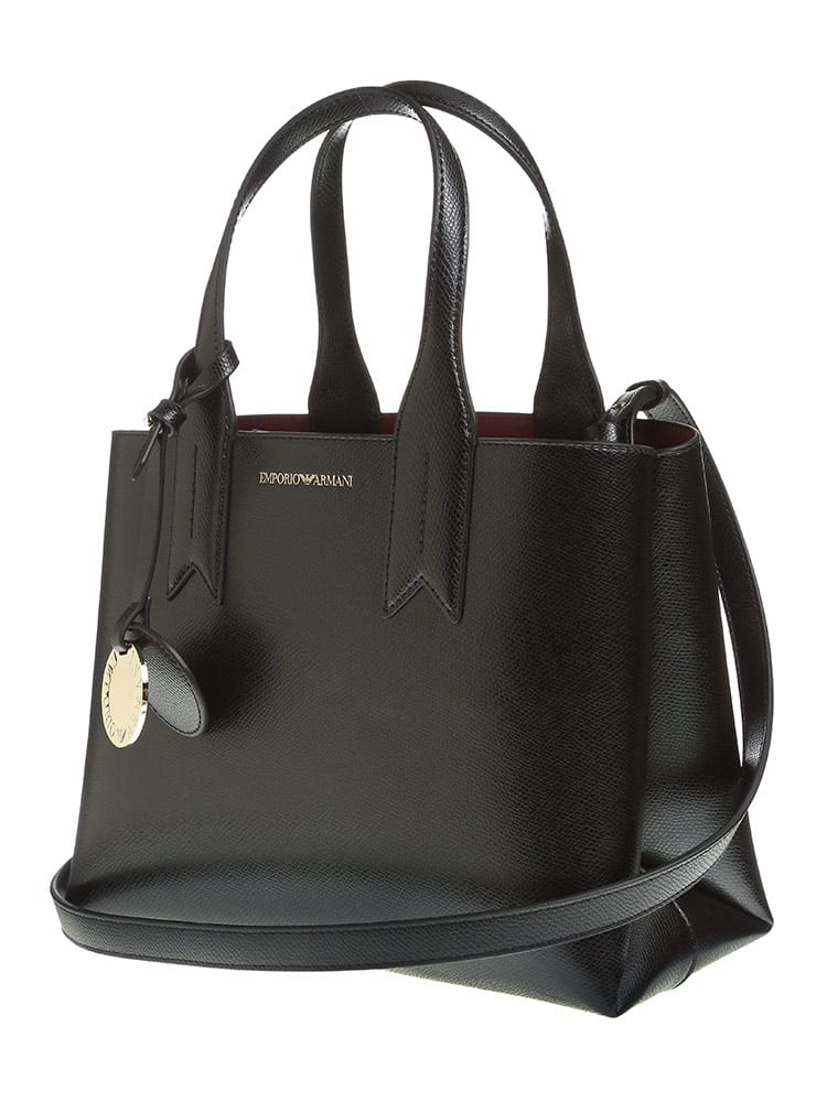 EMPORIO ARMANI (エンポリオアルマーニ) 2WAY ロゴ ショルダー ハンドバッグ EALY3D153YH15A