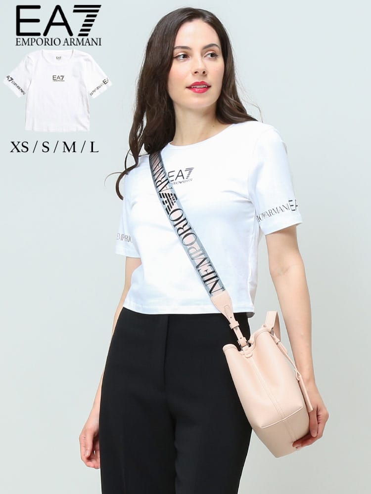 EMPORIO ARMANI EA7 エンポリオ アルマーニ レディース Tシャツ ロゴ 