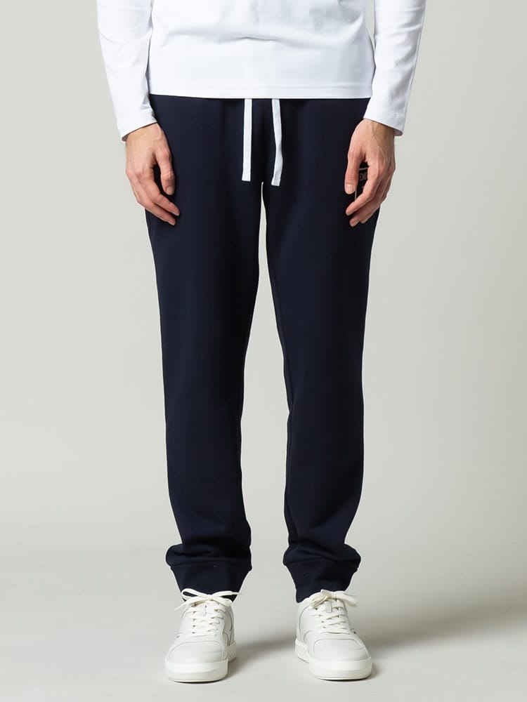EMPORIO ARMANI (エンポリオアルマーニ) ロゴワッペン スウェットパンツ EA1116902R57