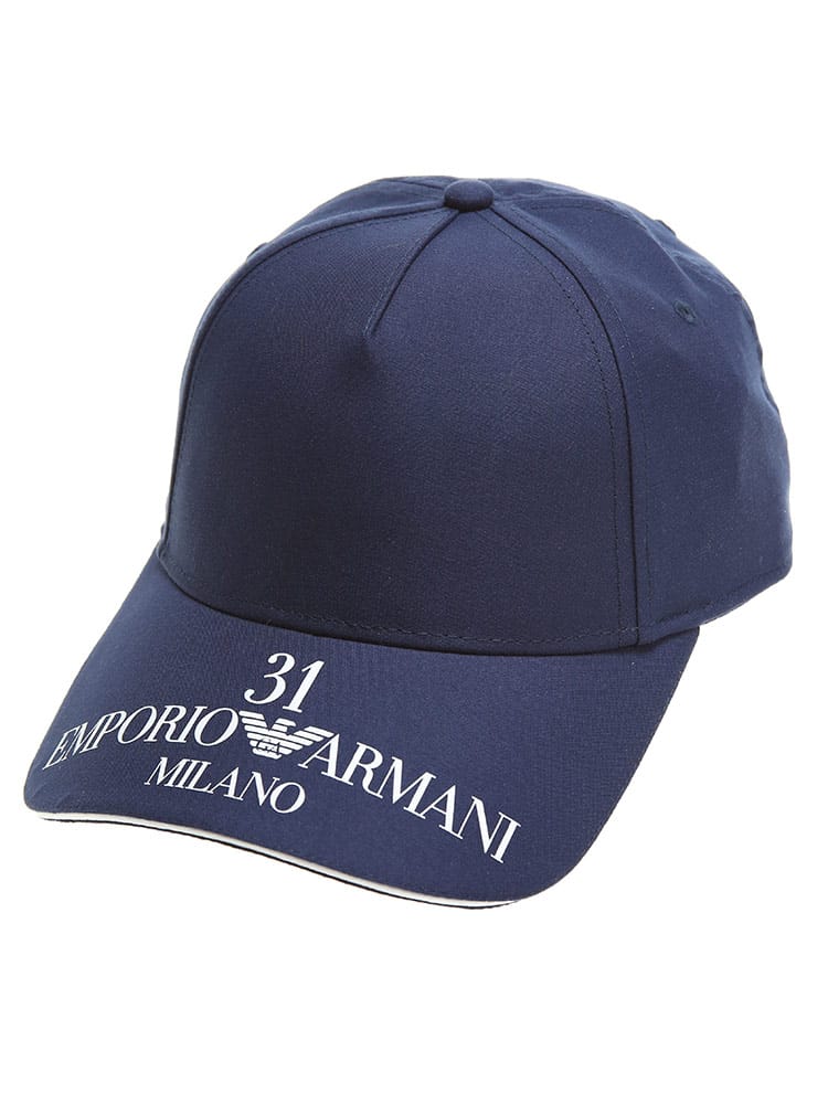 EMPORIO ARMANI エンポリオ アルマーニ メンズ ロゴ プリント キャップ ブランド イーグル EA6278812R565