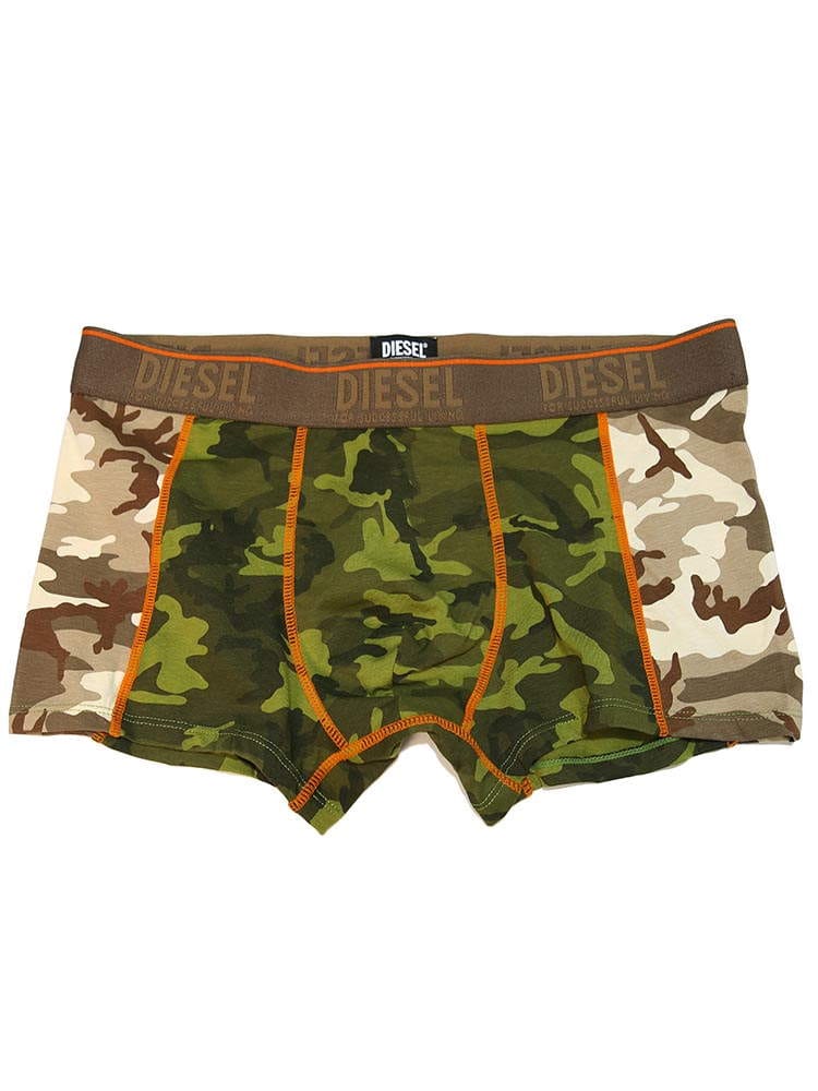 DIESEL (ディーゼル) ブランド メンズ 迷彩柄 前閉じ ボクサーパンツ 下着 DSA051440HFAC