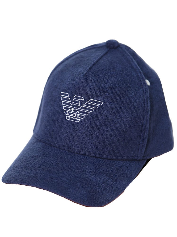 EMPORIO ARMANI (エンポリオアルマーニ) パイル ロゴ キャップ EA2317882R497 ブランド