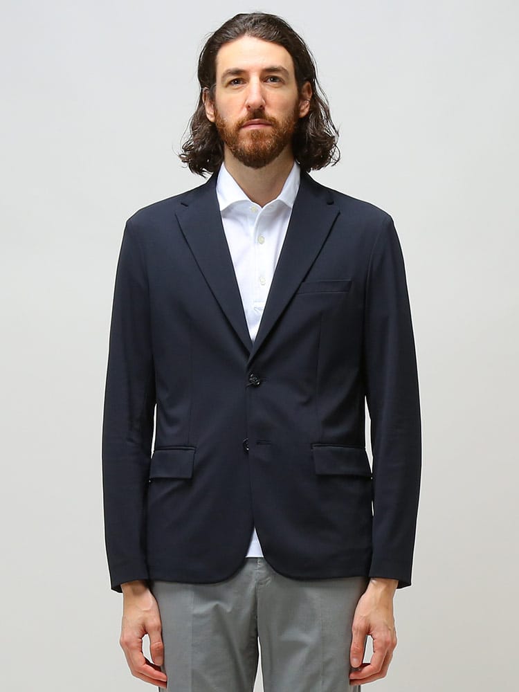 EMPORIO ARMANI (エンポリオアルマーニ) 無地 シングル アクティブジャケット EA3L1GS11NTJZ ブランド