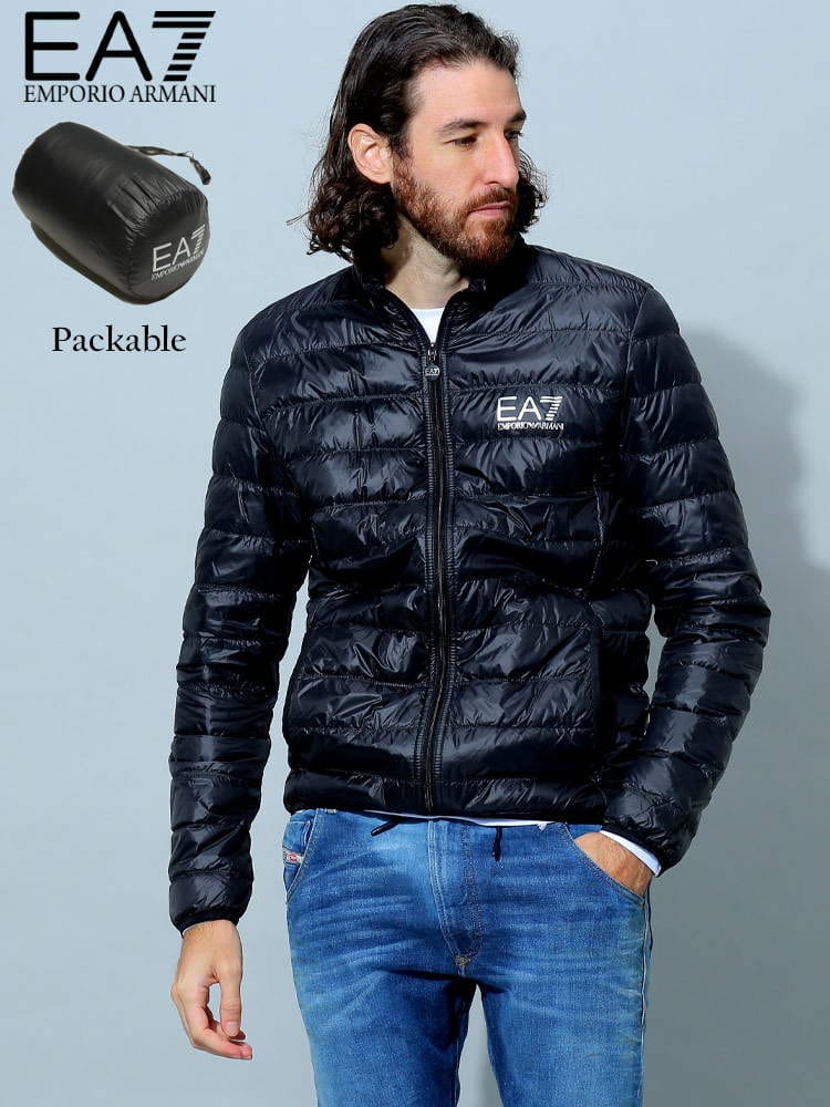 アルマーニ メンズ ブルゾン エンポリオアルマーニ EMPORIO ARMANI EA7 ブランド ダウン ライトダウン アウターインナー ロゴ EA78NPB01PN29Z