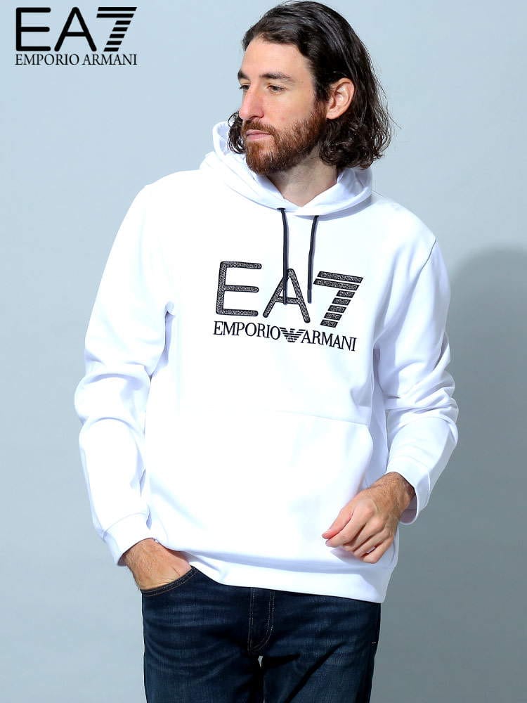アルマーニ メンズ パーカー エンポリオアルマーニ EMPORIO ARMANI EA7 ブランド フーディー トップス 長袖 スウェット EA73LPM91PJARZ