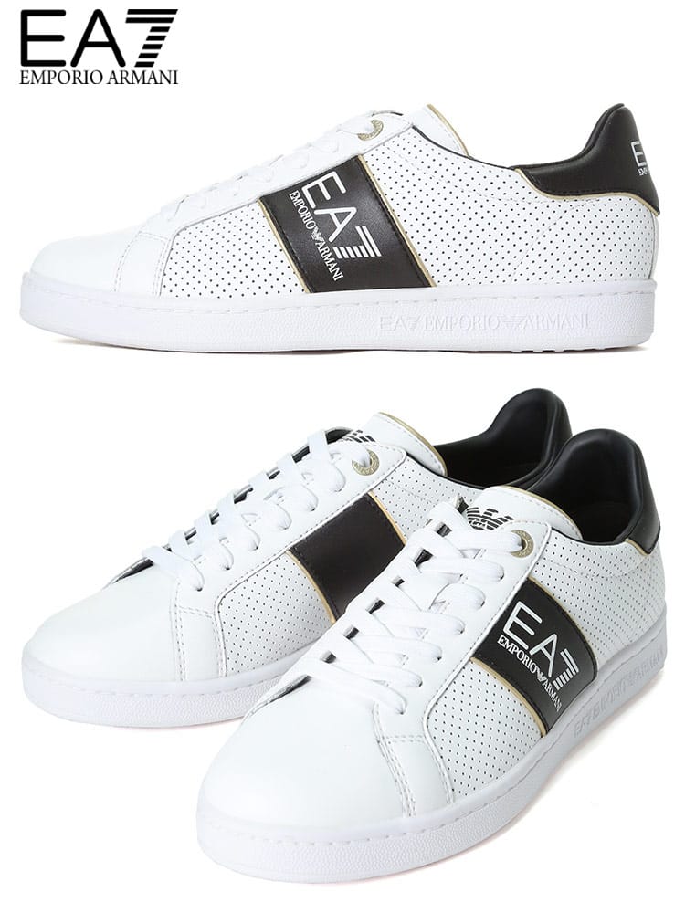 アルマーニ メンズ スニーカー エンポリオアルマーニ EMPORIO ARMANI EA7 ブランド 靴 ローカット クラシック パフォーマンス EA7X8X102XK258
