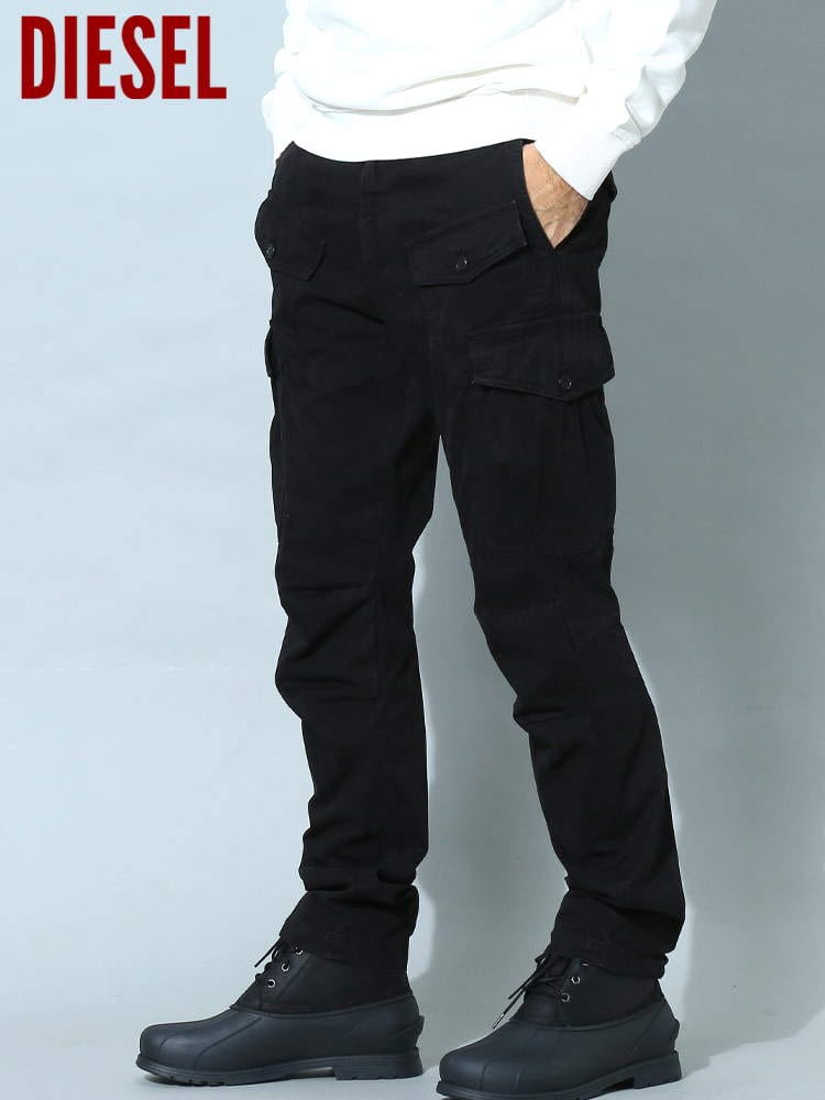ディーゼル メンズ パンツ DIESEL ブランド ボトムス カーゴパンツ P-JOFFE レギュラーフィット DSA062480DGAL