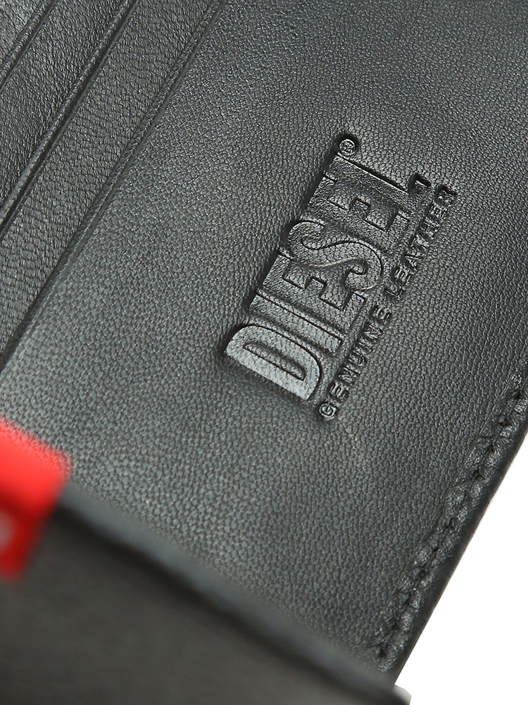 ディーゼル メンズ 財布 DIESEL ブランド ウォレット 折り財布 二つ折り 財布 ロゴ NEELA NILA レザ【サカゼン公式通販】