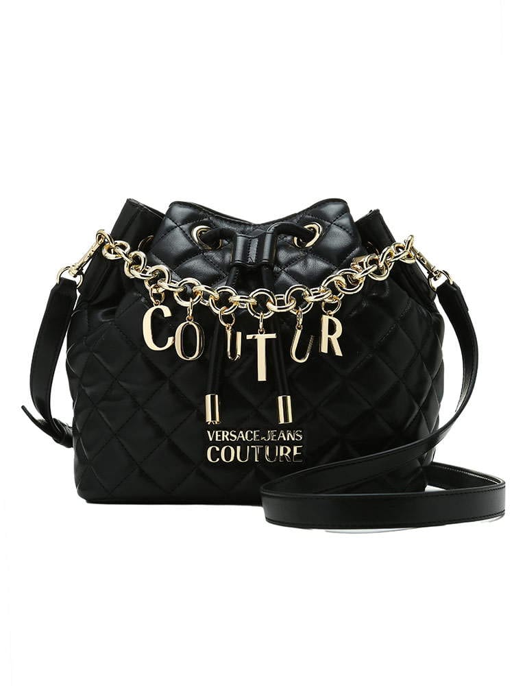 ヴェルサーチェジーングクチュール レディース バッグ VERSACE JEANS COUTURE ブランド ショルダーバッグ 巾着バッグ  VCL73VA4BC6