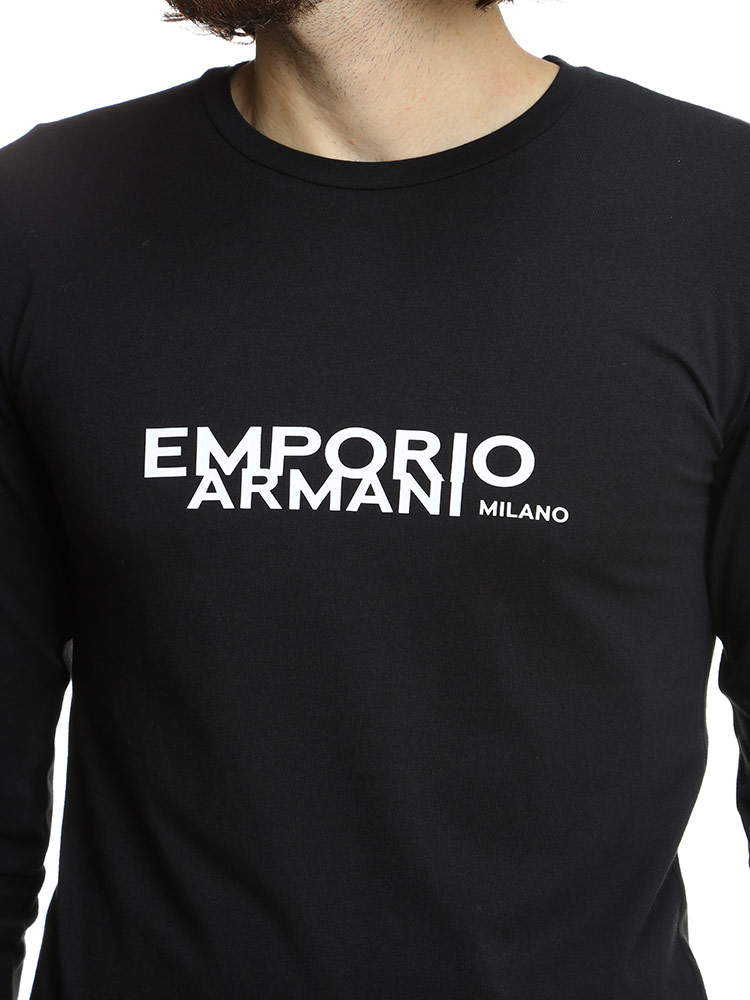 アルマーニ メンズ Tシャツ 長袖 エンポリオアルマーニ EMPORIO ARMANI ブランド ロンT インナー アン【サカゼン公式通販】