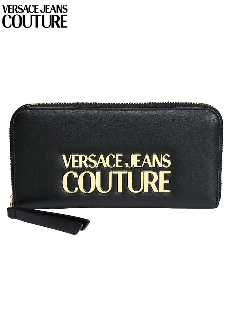ベルサーチェジーンズクチュール レディース 財布 VERSACE JEANS COUTURE ブランド ウォレット 長財布 ロゴ VCL73VA5PL1