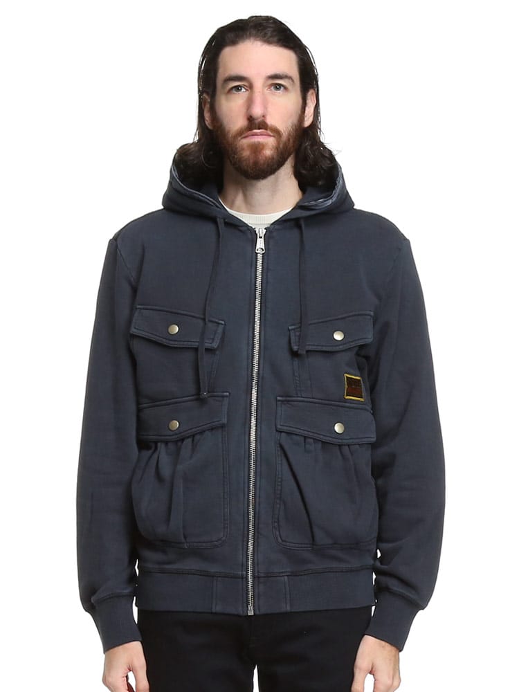 DIESEL (ディーゼル) フルジップ スウェット ジャケット J-STOL 