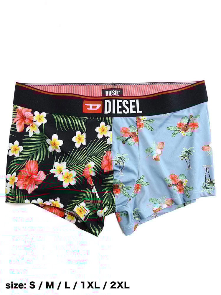 ディーゼル メンズ 下着 DIESEL ブランド ボクサーパンツ ボクサー パンツ 総柄 55-DSHAWN DSA072420TEAY