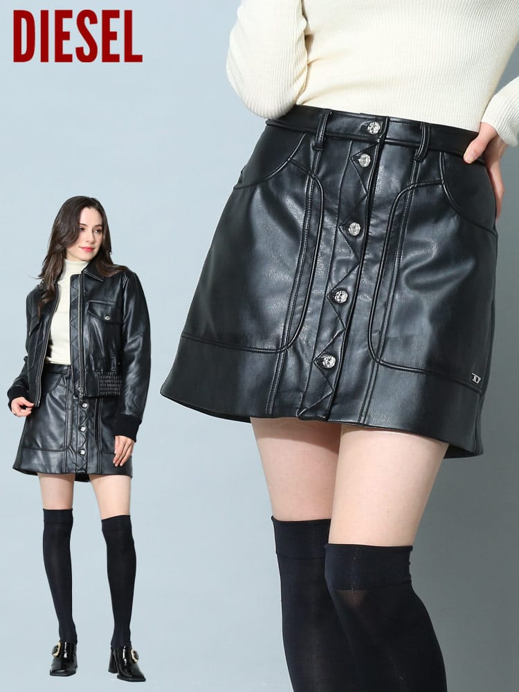 ディーゼル レディース スカート DIESEL ブランド ミニスカート 