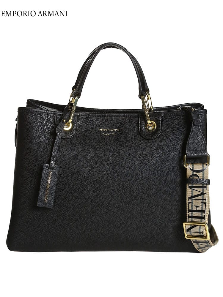 EMPORIO ARMANI (エンポリオアルマーニ) スモール ディアプリント ショッパー MyEA EALY3D165YFO5B ブランド