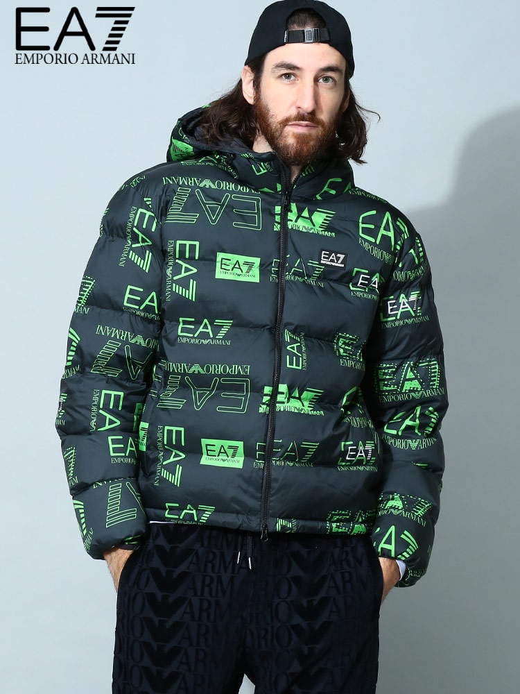 アルマーニ メンズ エンポリオ アルマーニ ダウン EMPORIO ARMANI EA7 ブランド ダウンジャケット アウター ロゴ EA76LPB05PN9FZ