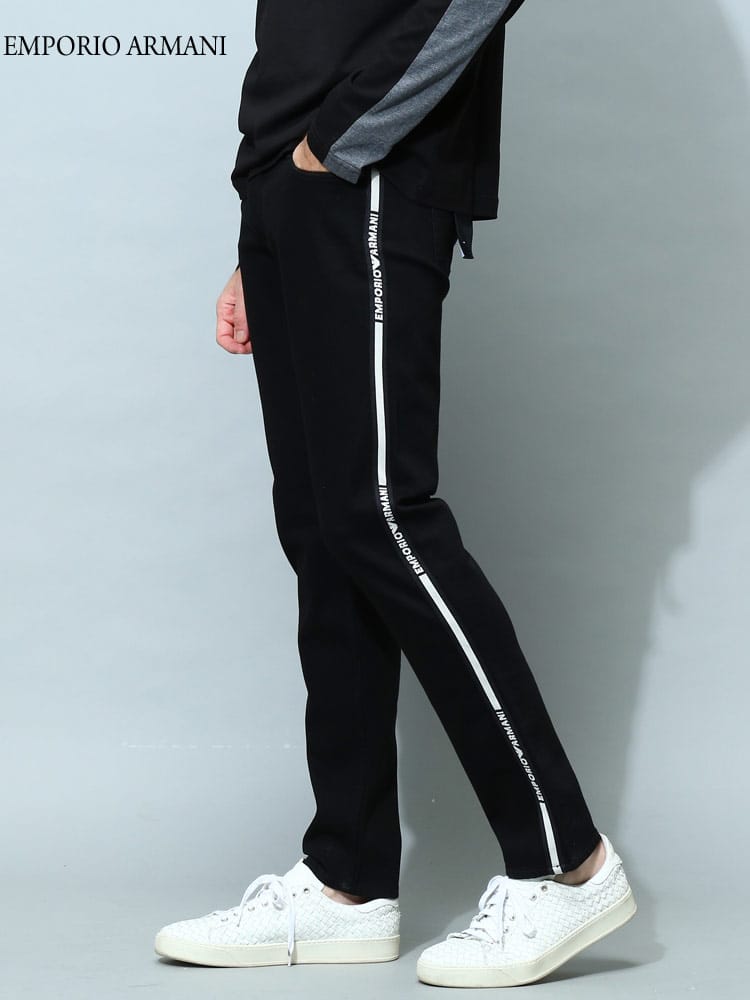 アルマーニ メンズ デニム エンポリオアルマーニ EMPORIO ARMANI ブランド ボトムス パンツ ジーンズ ロゴ ストレッチ EA6L1J751DS2Z