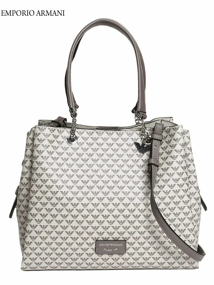 EMPORIO ARMANI (エンポリオアルマーニ) オールオーバーイーグル ショッパー トートバッグ EALY3D158Y345E ブランド