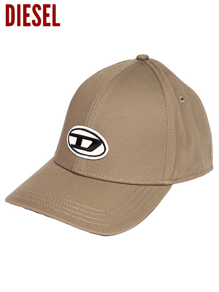 ディーゼル メンズ キャップ DIESEL ブランド 帽子 ベースボールキャップ Dロゴ C-RUNE 調節可能 プレゼント ギフト DSA03700JCARAH