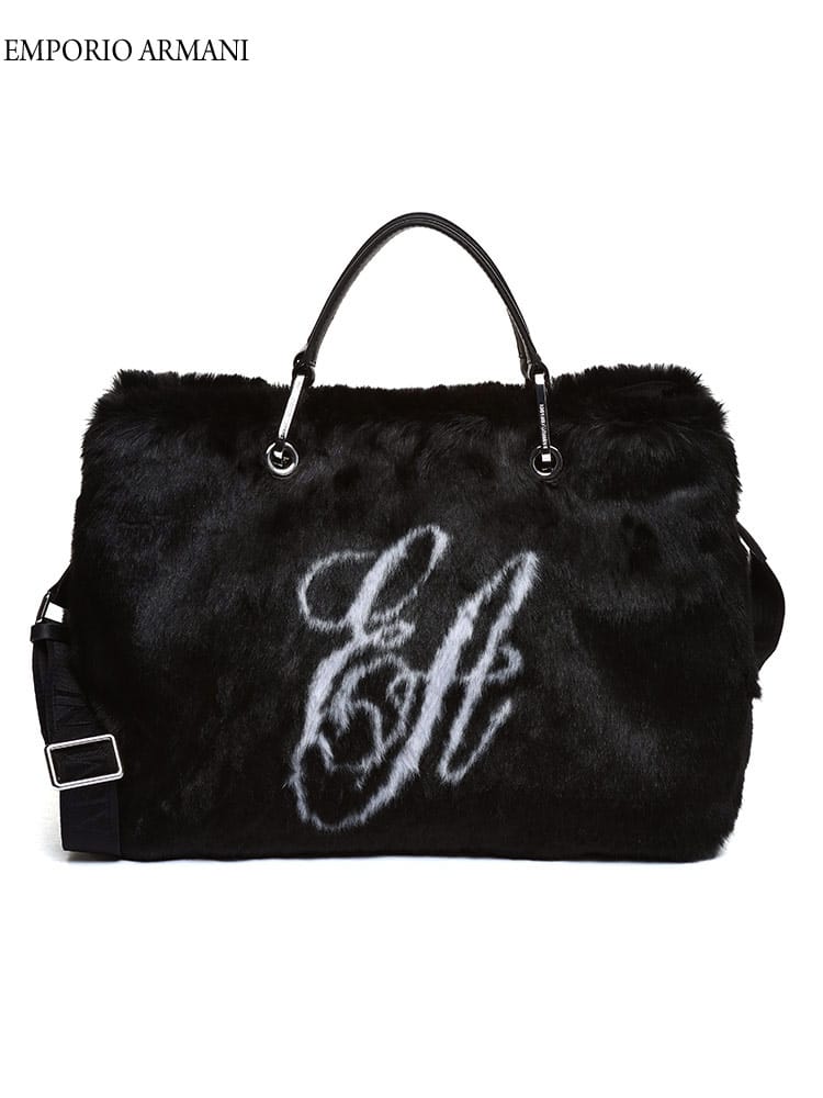 アルマーニ レディース バッグ エンポリオアルマーニ EMPORIO ARMANI ブランド 鞄 トートバッグ MyEA - バッグ その他のバッグ 【サカゼン公式通販】 エンポリオアルマーニ バケツバック ハンドバッグ 巾着 ロゴ総柄 レザー PVC