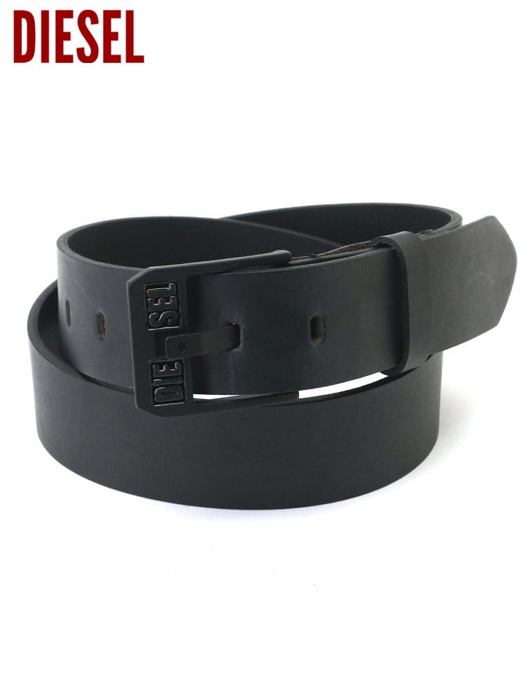 DIESEL (ディーゼル) レザー ロゴバックル ベルト BLUESTAR II DSX08880P1913 ブランド