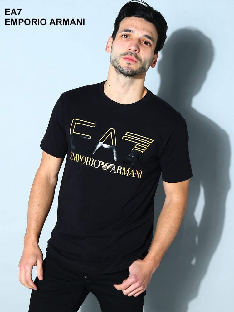 EMPORIO ARMANI EA7 (エンポリオ アルマーニ) フロントロゴ クルー 