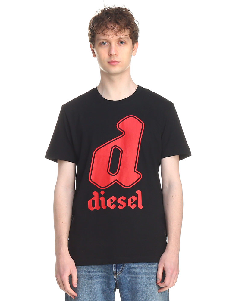 DIESEL (ディーゼル) ロゴプリント クルーネック 半袖 Tシャツ T-DIEGOR-K54 DSA086810G【サカゼン公式通販】