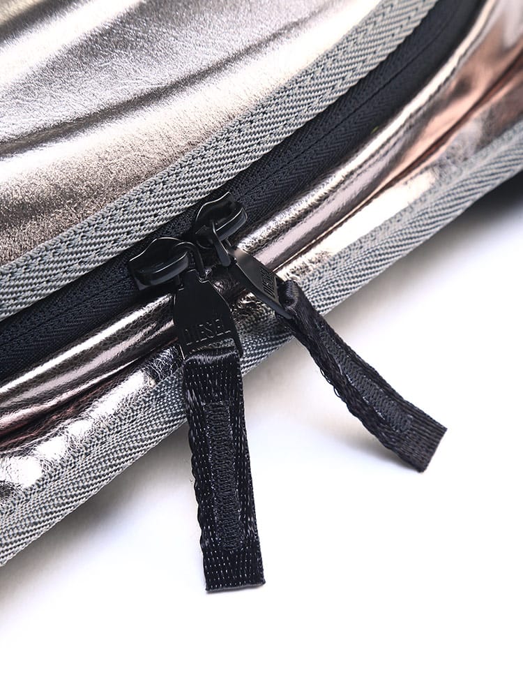 DIESEL (ディーゼル) メタリック ボディバッグ 1dr-Pod Crossbody 