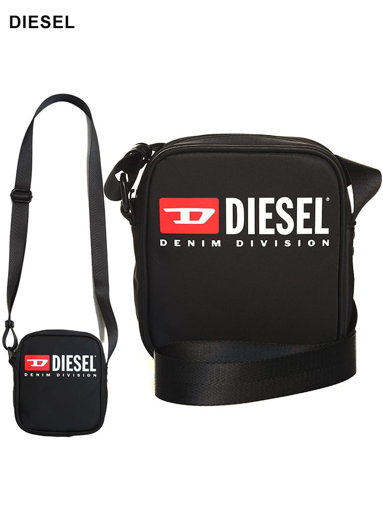 DIESEL (ディーゼル) ロゴプリント ミニ ショルダーバッグ メンズ レディース ブランド DSX09553P5480
