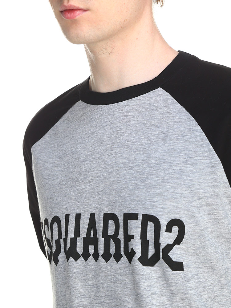 DSQUARED2 ディースクエアード 長袖Tシャツ S74GD1107 S22146 D2 MALE ...