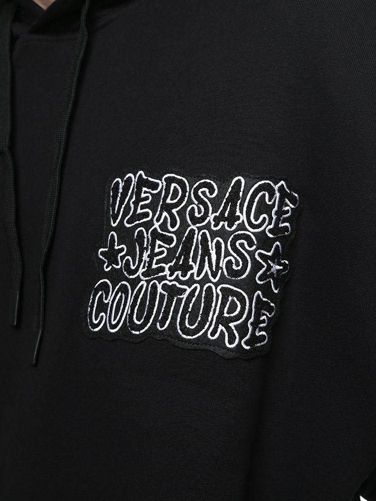 VERSACE JEANS COUTURE パーカー ブルー Sサイズ - construramaragon.com