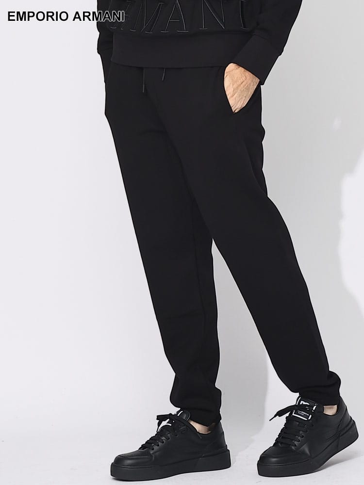 EMPORIO ARMANI (エンポリオアルマーニ) 無地 ウエストコード スウェットパンツ EA6R1PU31JWPZ ブランド メンズ 男性 ボトムス