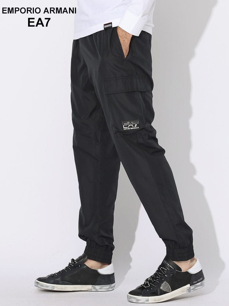 EMPORIO ARMANI EA7 (エンポリオ アルマーニ) ワンポイント カーゴパンツ EA76RPP02PNETZ ブランド メンズ 男性 ボトムス