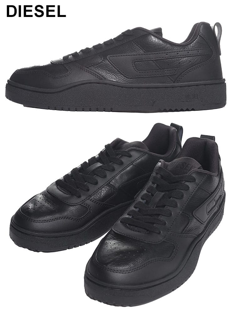 DIESEL (ディーゼル) カウレザー プルストラップ付 ローカット スニーカー S-Ukiyo V2 Low DSY03204P5576 ブランド メンズ 男性 シューズ