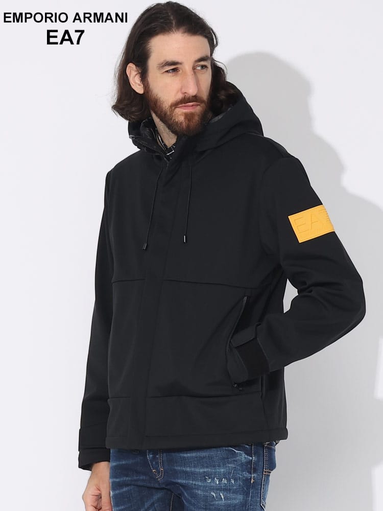 EMPORIO ARMANI EA7 (エンポリオ アルマーニ) ソフトシェル フルジップ ジャケット EA76RPB24PN8HZ ブランド メンズ 男性 アウター