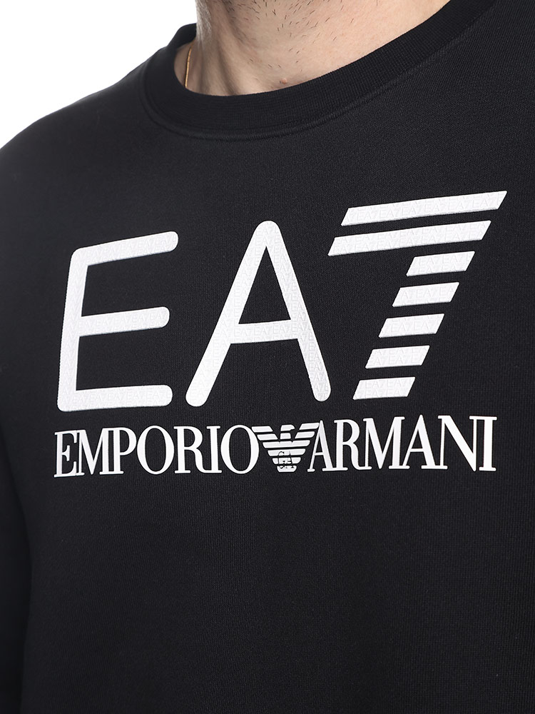 EMPORIO ARMANI EA7 (エンポリオ アルマーニ) 裏起毛 ロゴプリント 