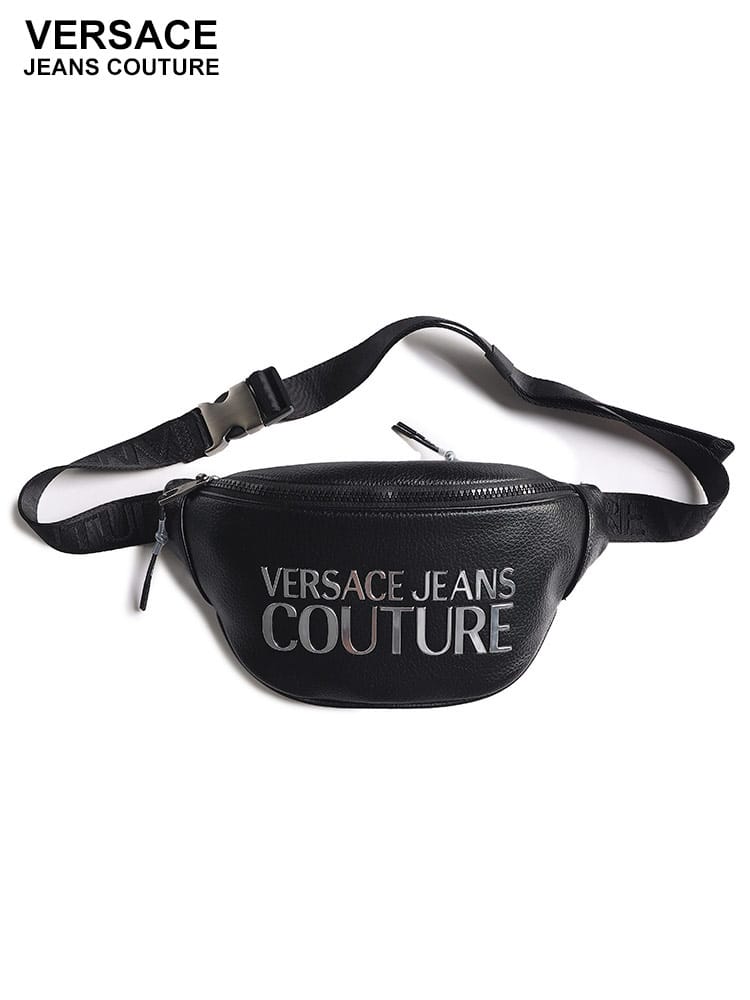 VERSACE JEANS COUTURE (ヴェルサーチェ ジーンズ クチュール) BIGロゴ ウエストバッグ VC75YA4B71ZG128 ブランド メンズ 男性 バッグ 鞄