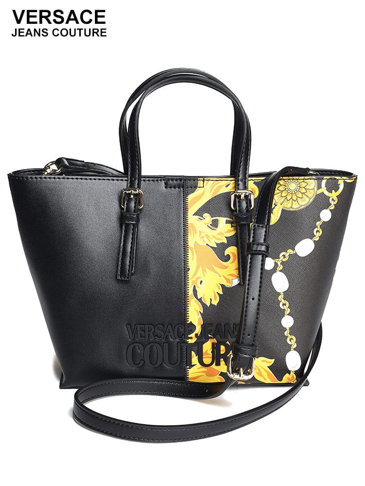 VERSACE JEANS COUTURE (ヴェルサーチェ ジーンズ クチュール) 2WAY ハーフバロック ハンドバッグ VCL75VA4BP7 ブランド レディース バッグ 鞄