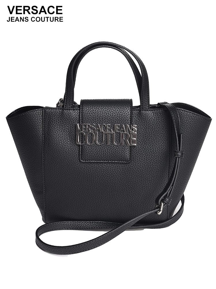 VERSACE JEANS COUTURE (ヴェルサーチェ ジーンズ クチュール) 2WAY ミニポーチ付き ハンドバッグ VCL75VA4BB5 ブランド レディース バッグ 鞄